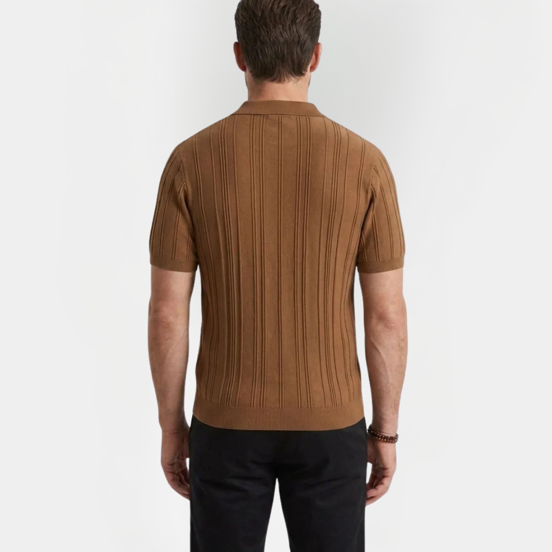 Anderson | Zip Polo Shirt