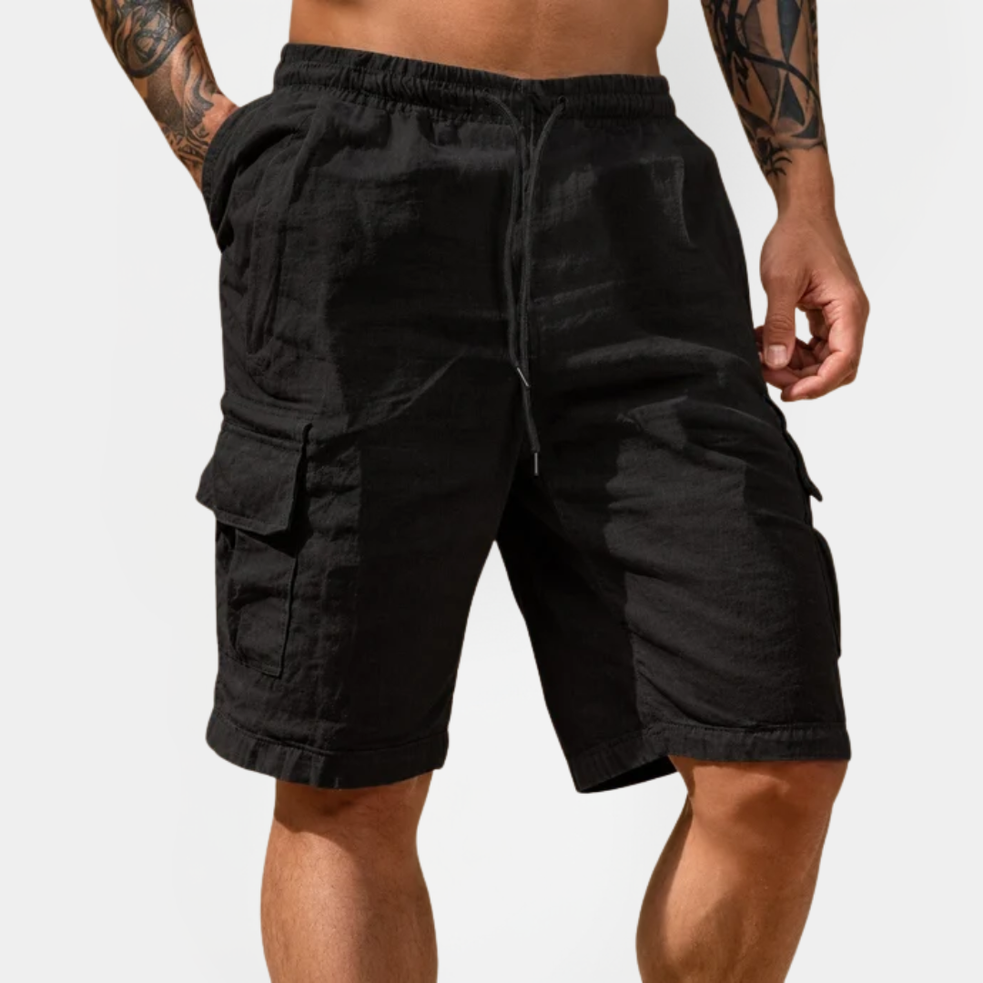 Austin | Cotton Cargo Shorts