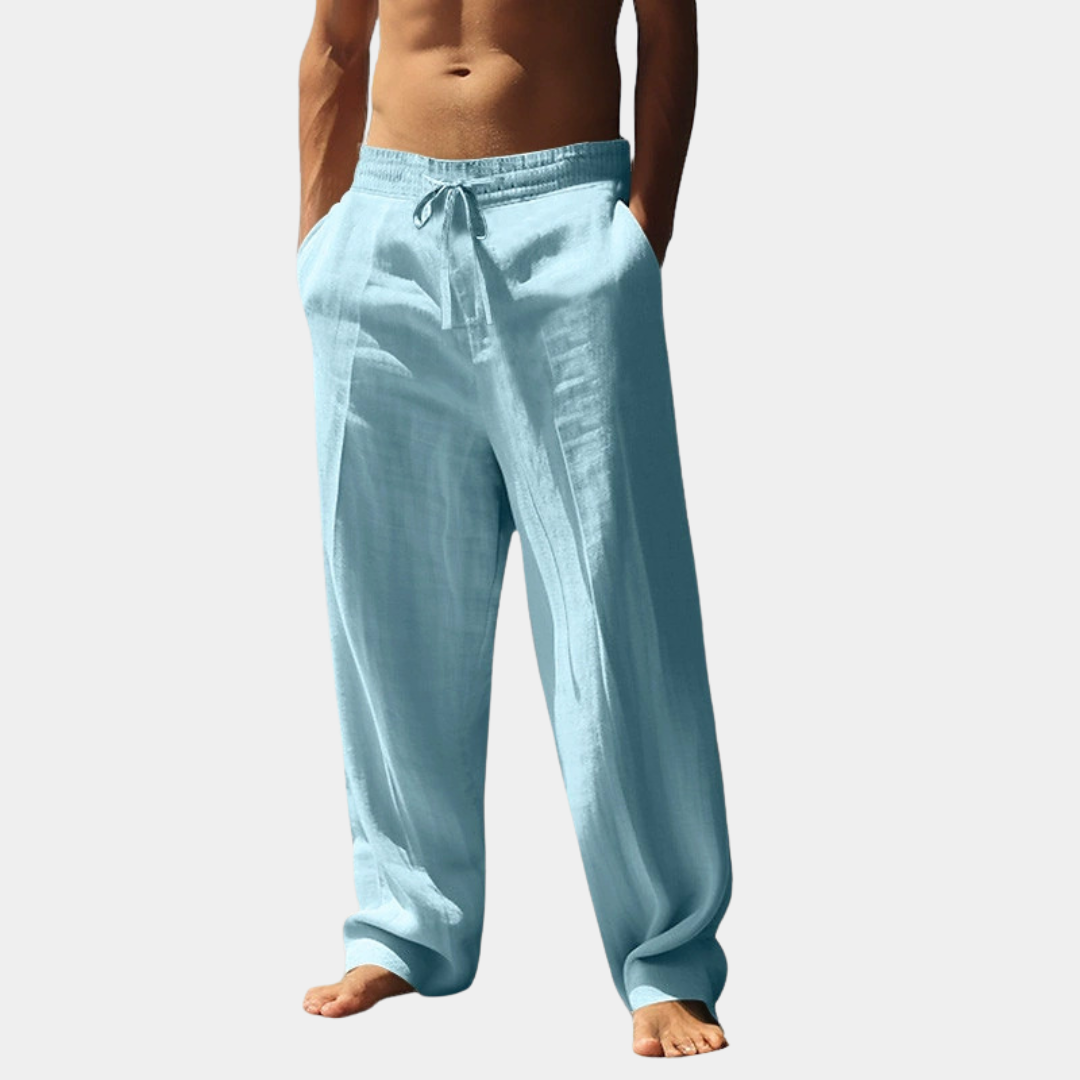 Mason | Linen Drawstring Pants