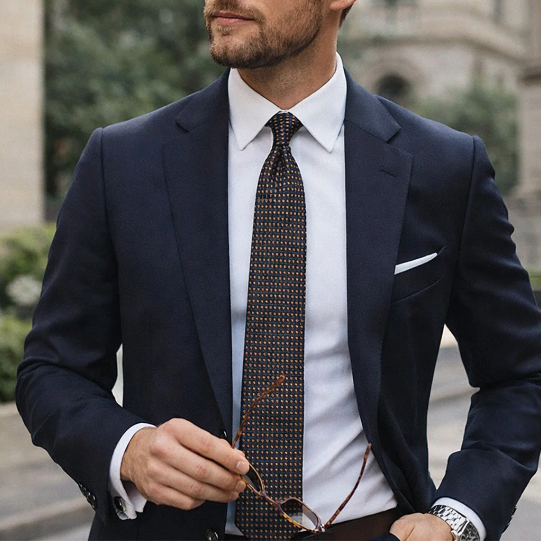 Miles | Patterned Tie