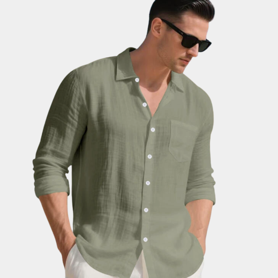 Miles | Premium Linen Shirt