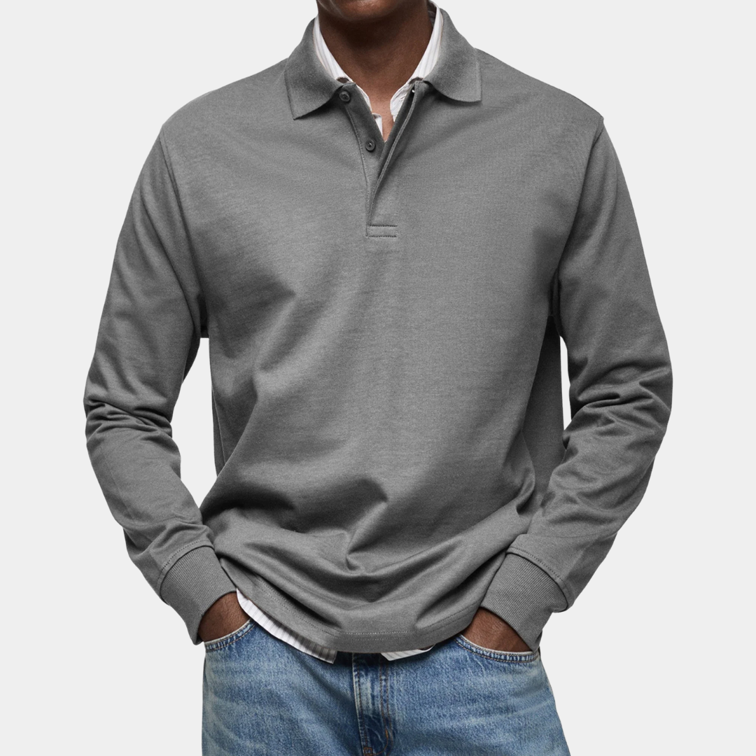 Mason | Classic Long Sleeve Polo Shirt