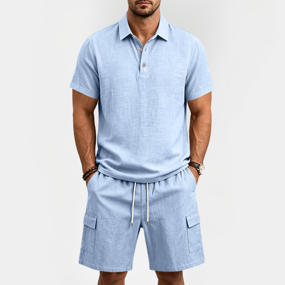 Parker | Cargo Linen Blend Summer Set