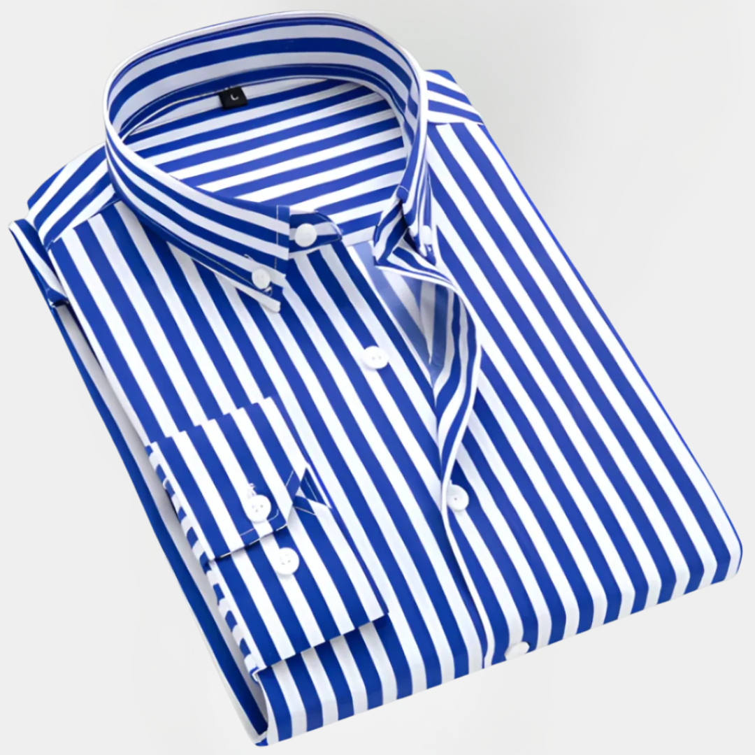 Emmett | Striped Long Sleeve Shirt