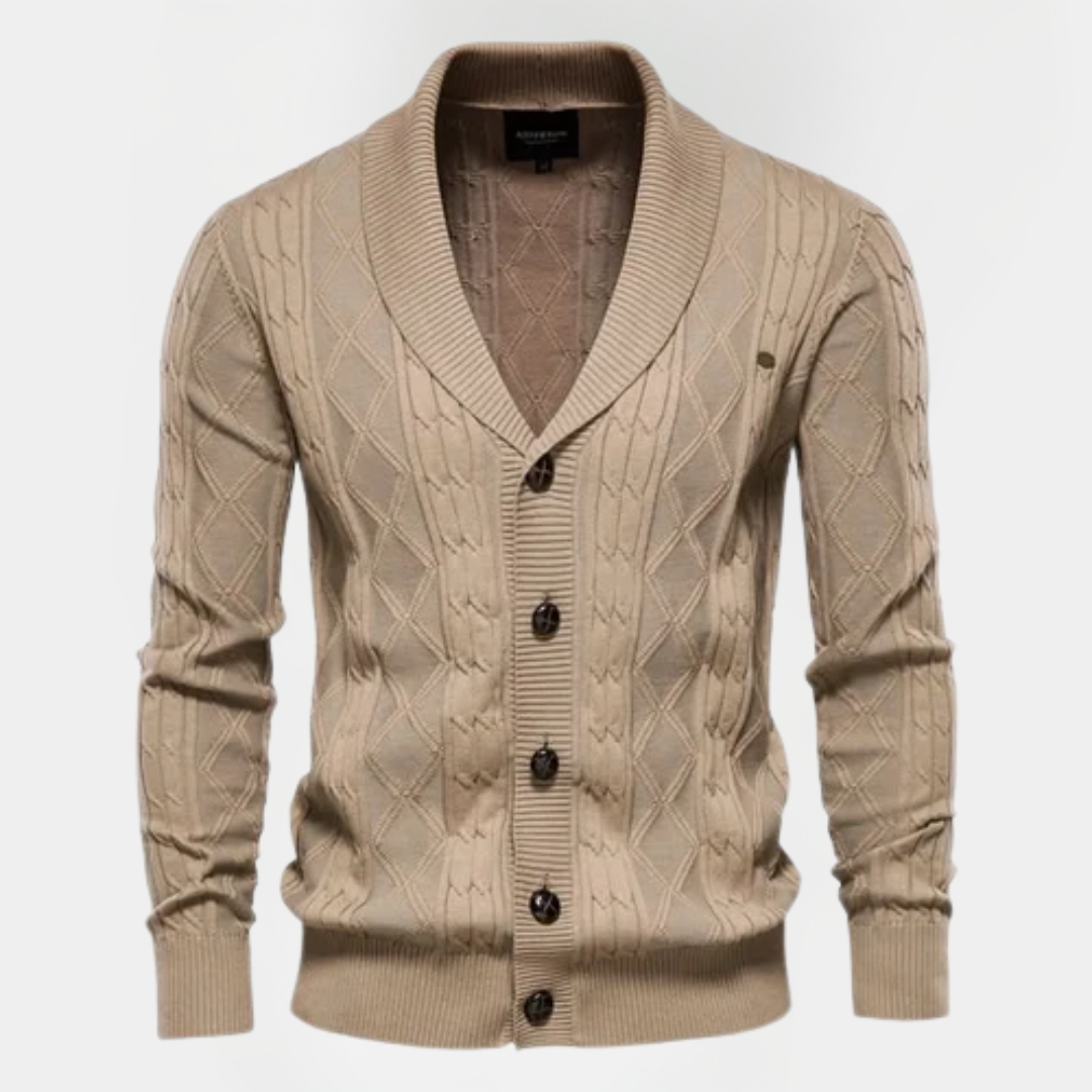 Douglas | Shawl Collar Cardigan