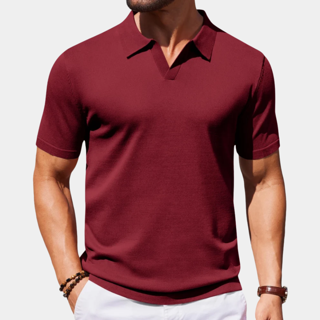 Rhys | Buttonless Polo Shirt