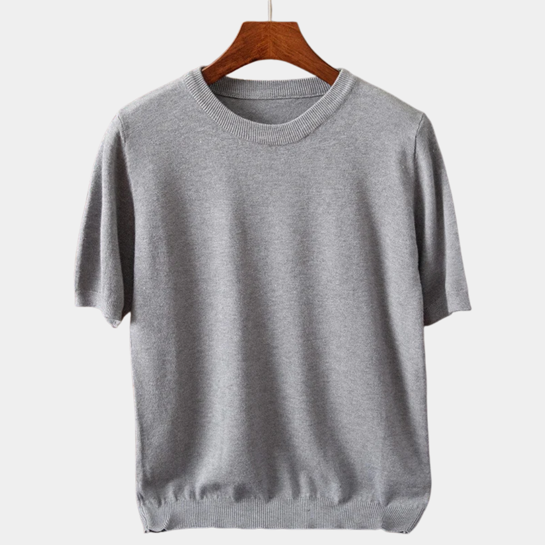 Hudson | Knitted Viscose T-Shirt