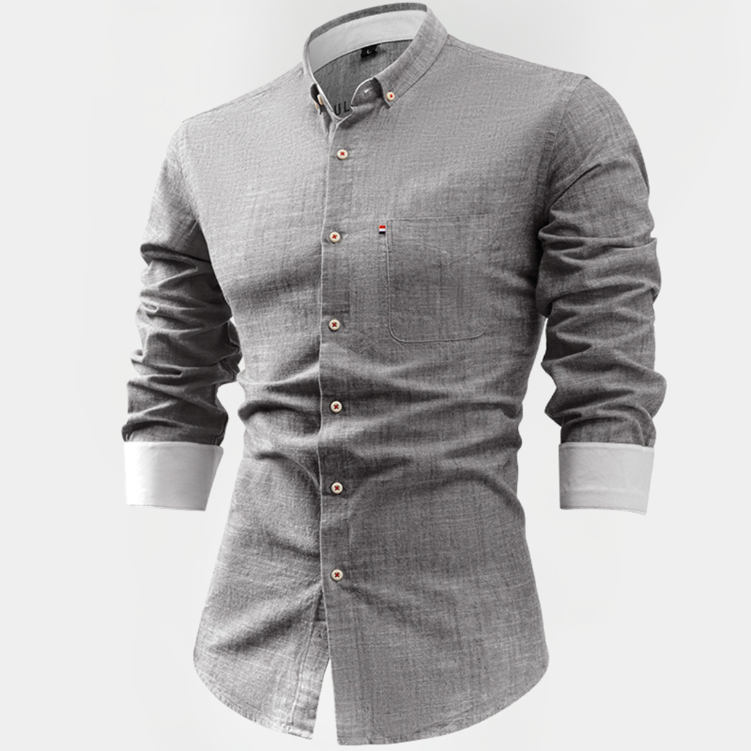Clayton | Cotton Linen Shirt