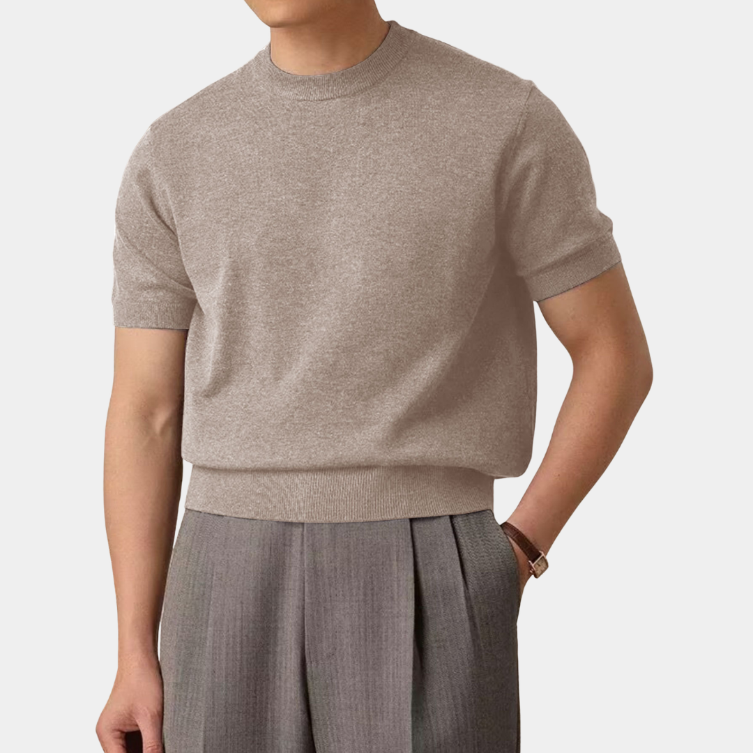 Felix | Knitted Cotton T-Shirt