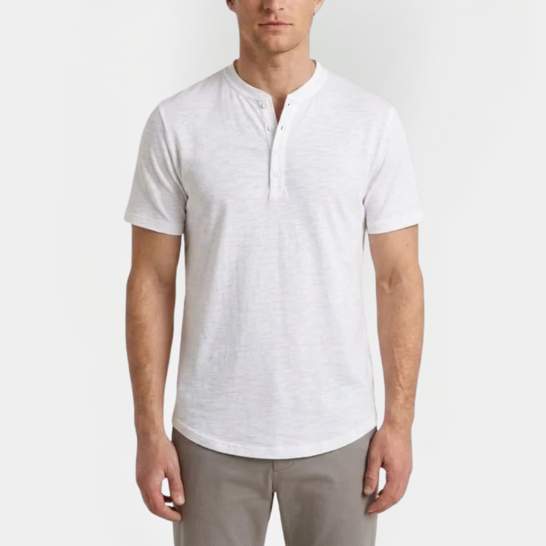 Ellis | Classic Henley T-Shirt