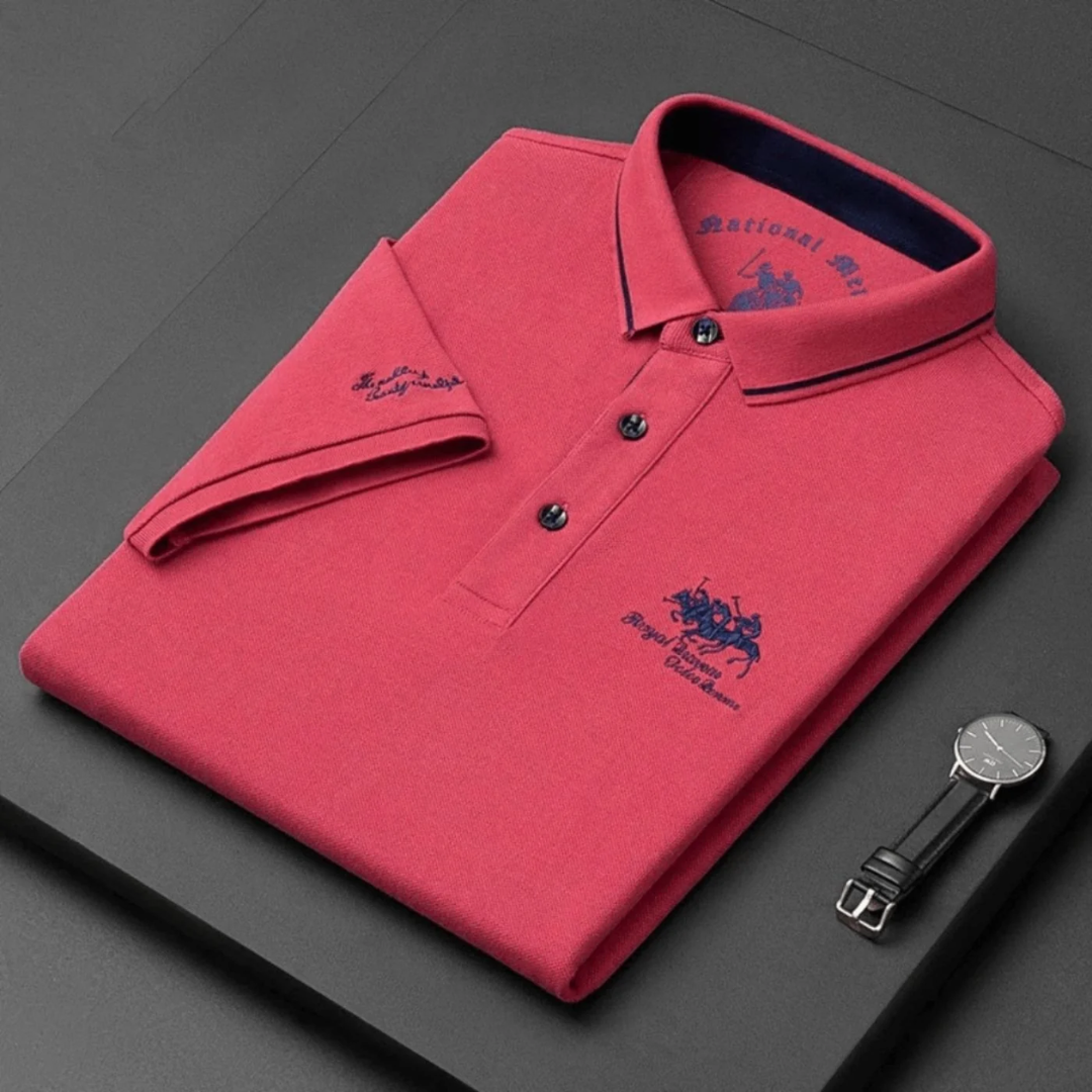 Callum | Heritage Contrast Collar Polo Shirt