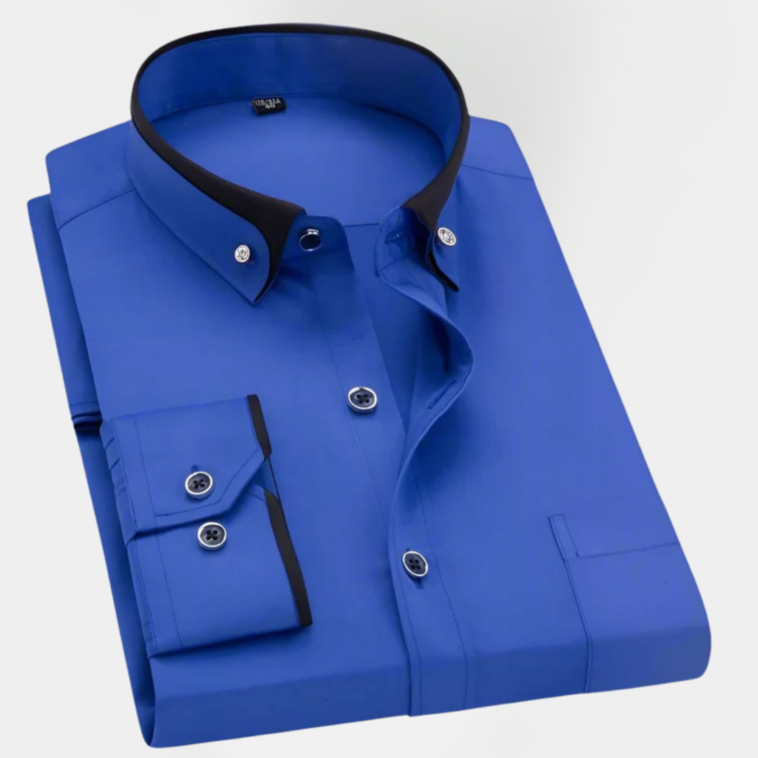 Darius | Contrast Collar Shirt