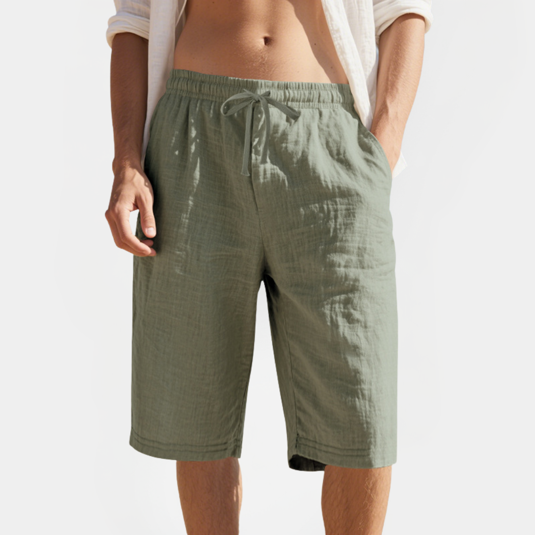 Tobias | Hemp Bermuda Shorts