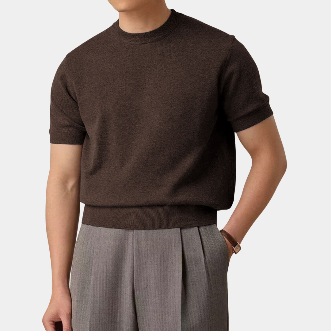 Felix | Knitted Cotton T-Shirt