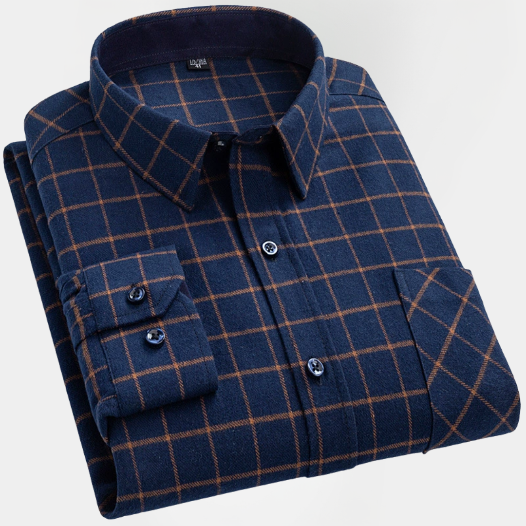 Douglas | Checked Cotton Overshirt