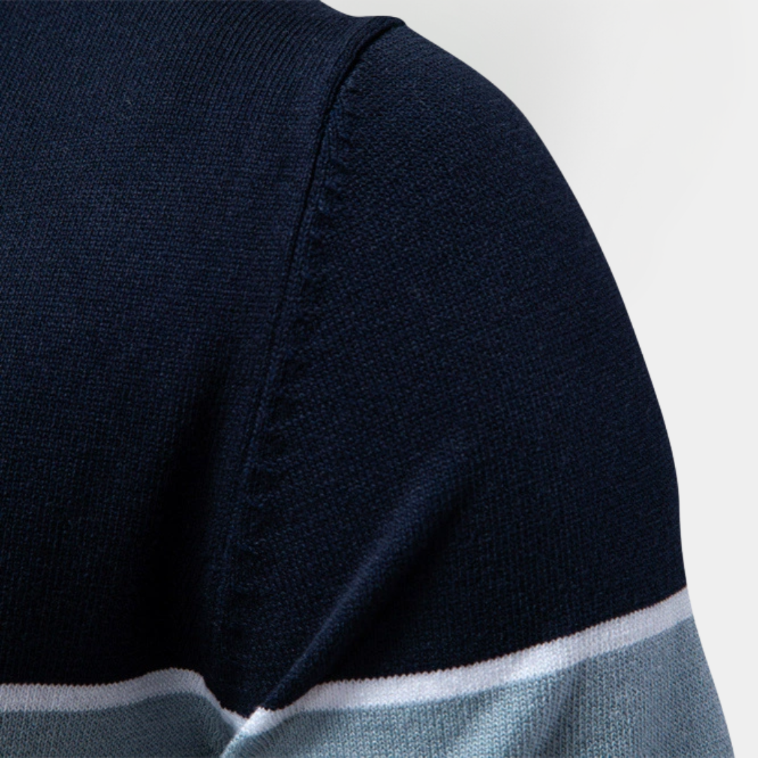 Jasper | Buttonless Knit Polo