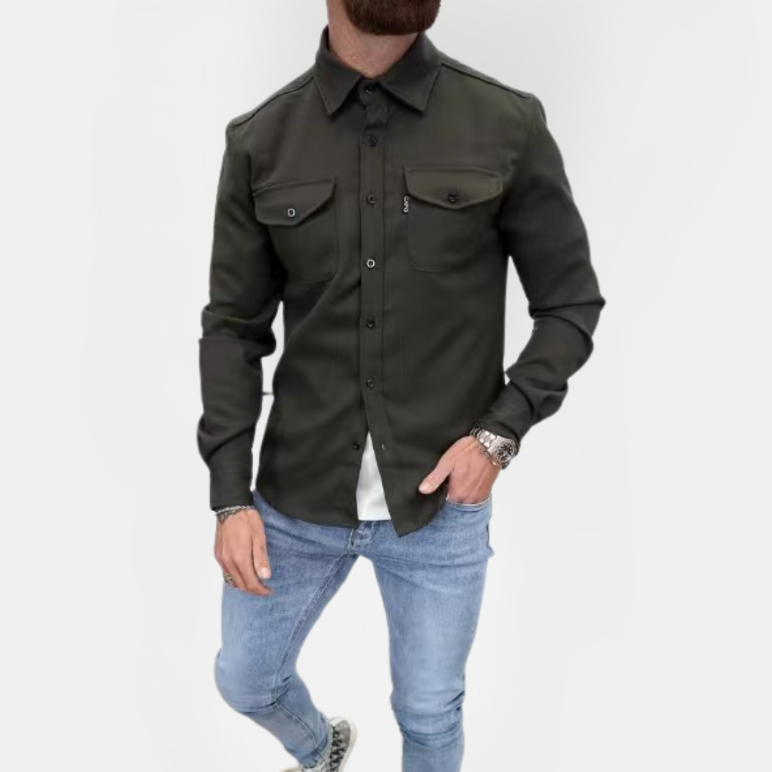 Cameron | Cotton Blend Overshirt