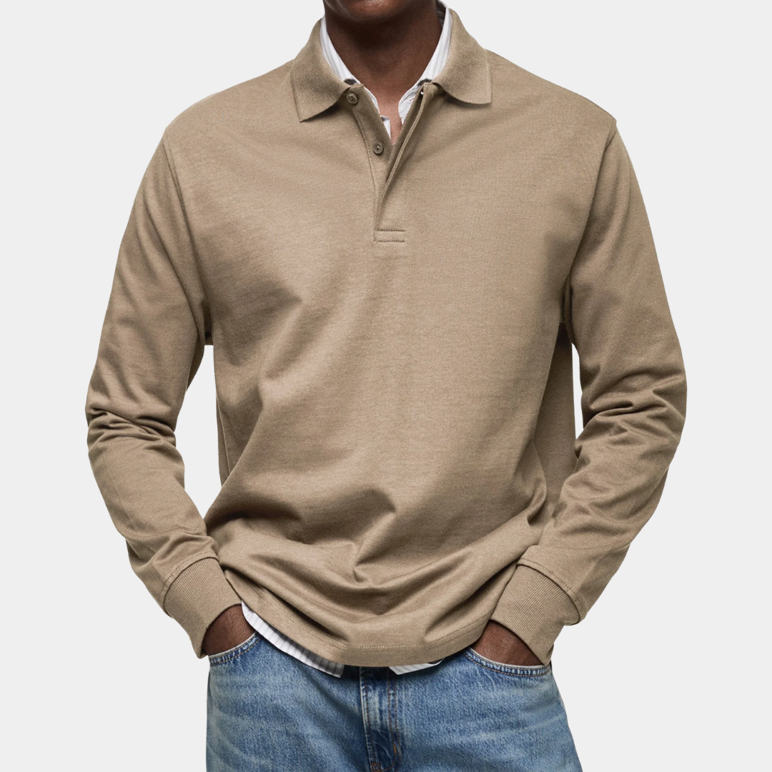 Mason | Classic Long Sleeve Polo Shirt