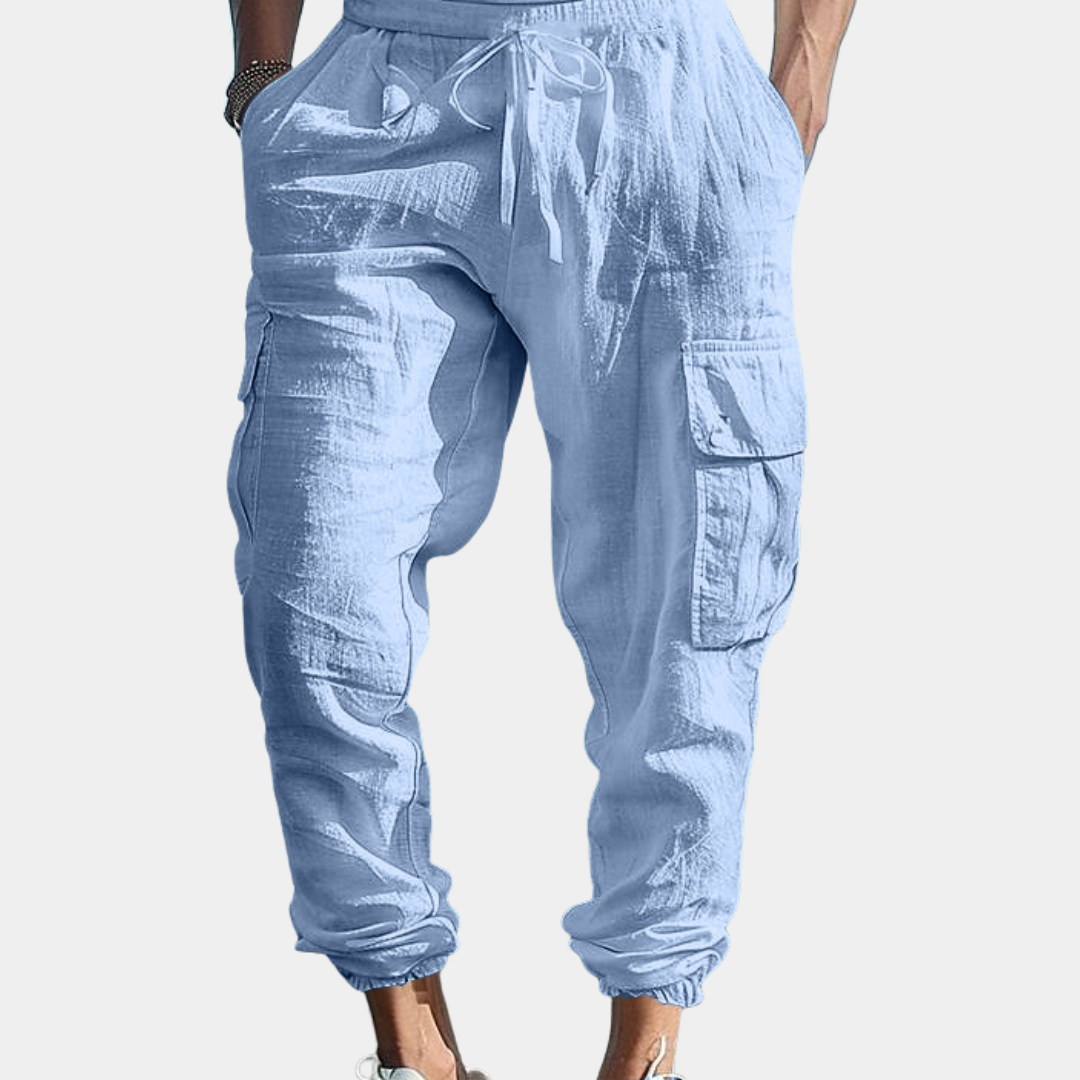 Hudson | Linen Blend Cargo Pants