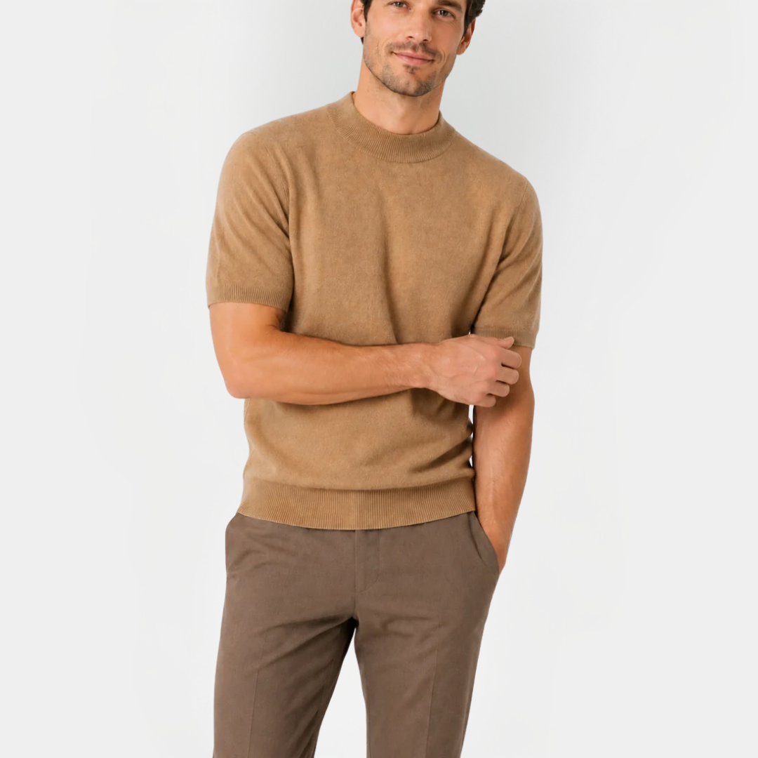 Frederick | Mock Neck T-Shirt