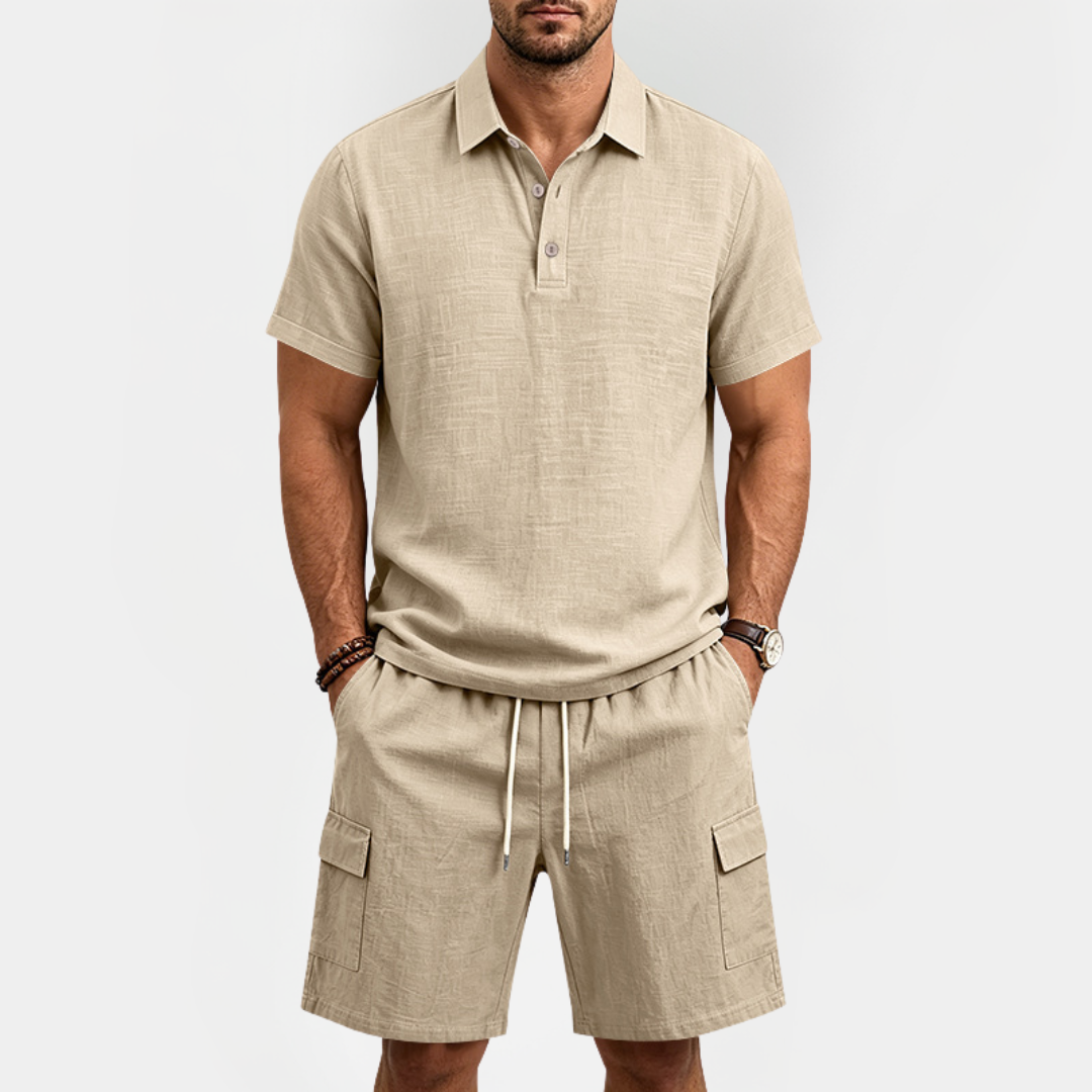 Parker | Cargo Linen Blend Summer Set