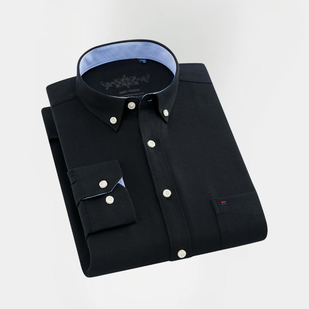 Bryce | Classic Cotton Button-Down Shirt