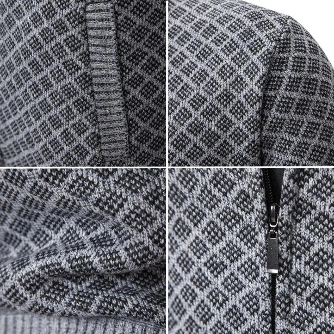 Brooks | Knit Zip Cardigan