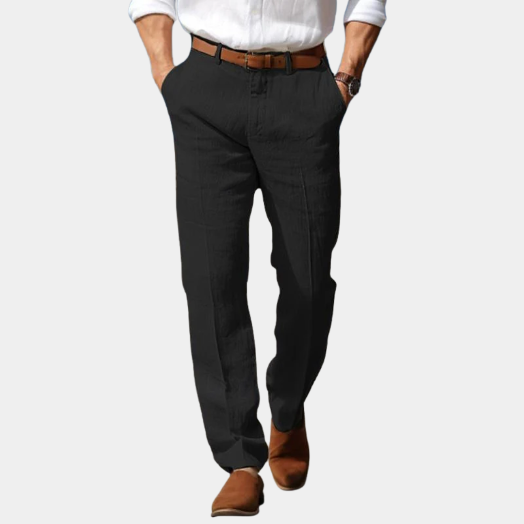 Harrison | Linen Blend Pants