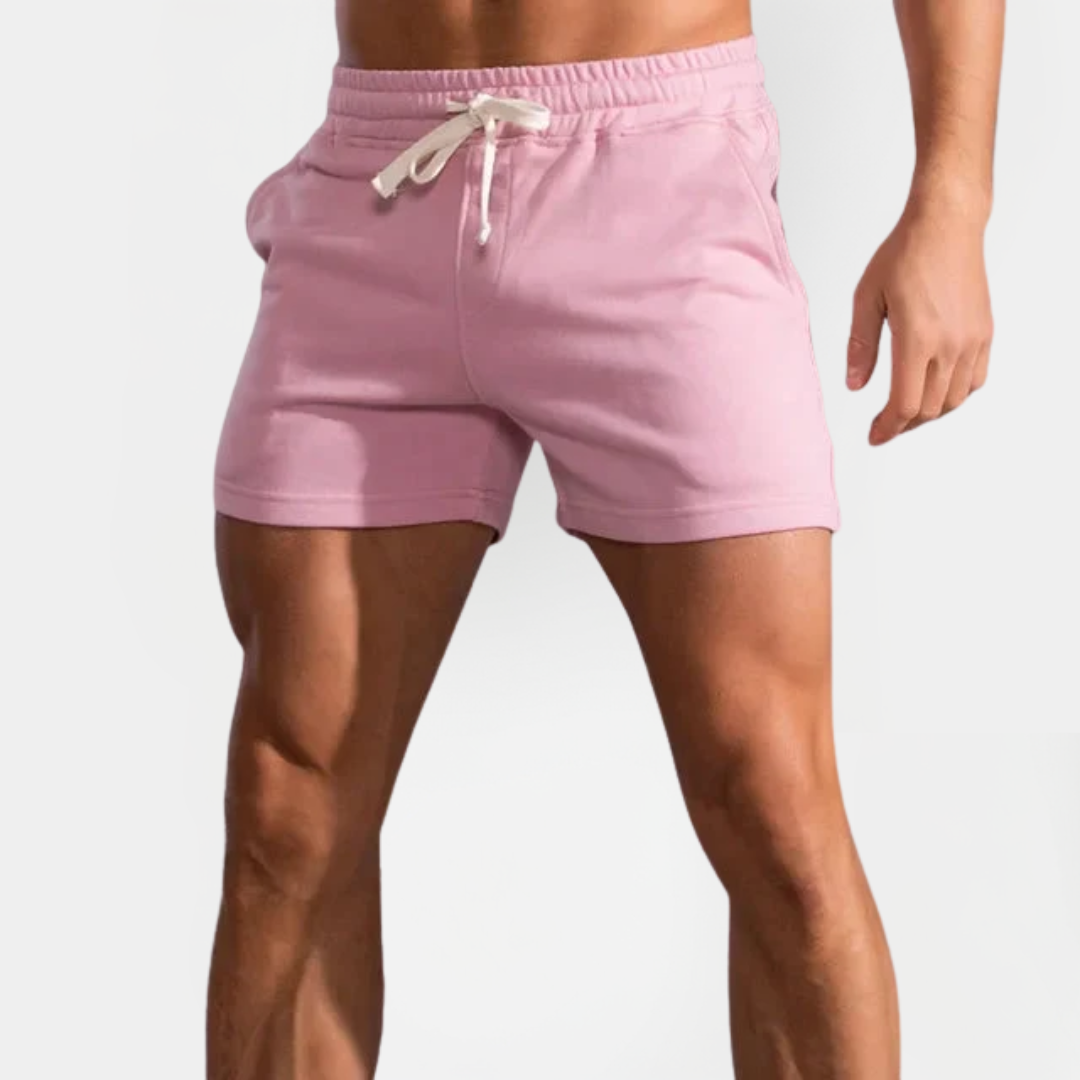 Finn | Cotton Blend Drawstring Shorts