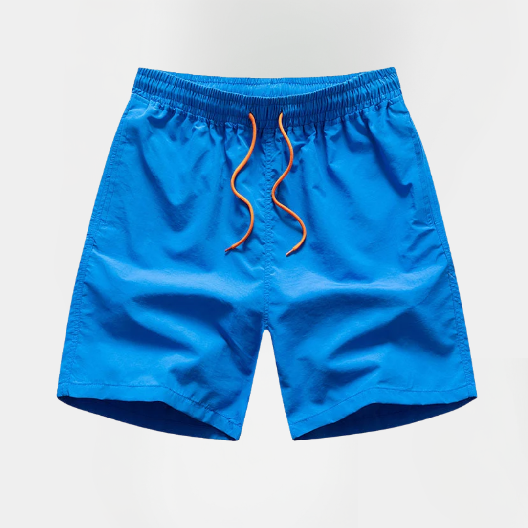 Mitchell | Contrast Drawstring Swim Shorts