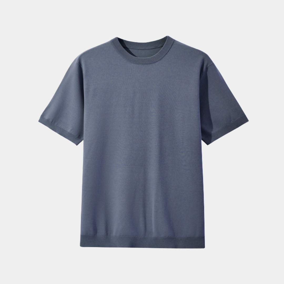 Theo | Viscose Crew Neck T-Shirt