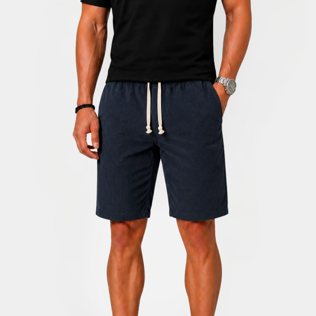 Finn | Drawstring Bermuda Shorts