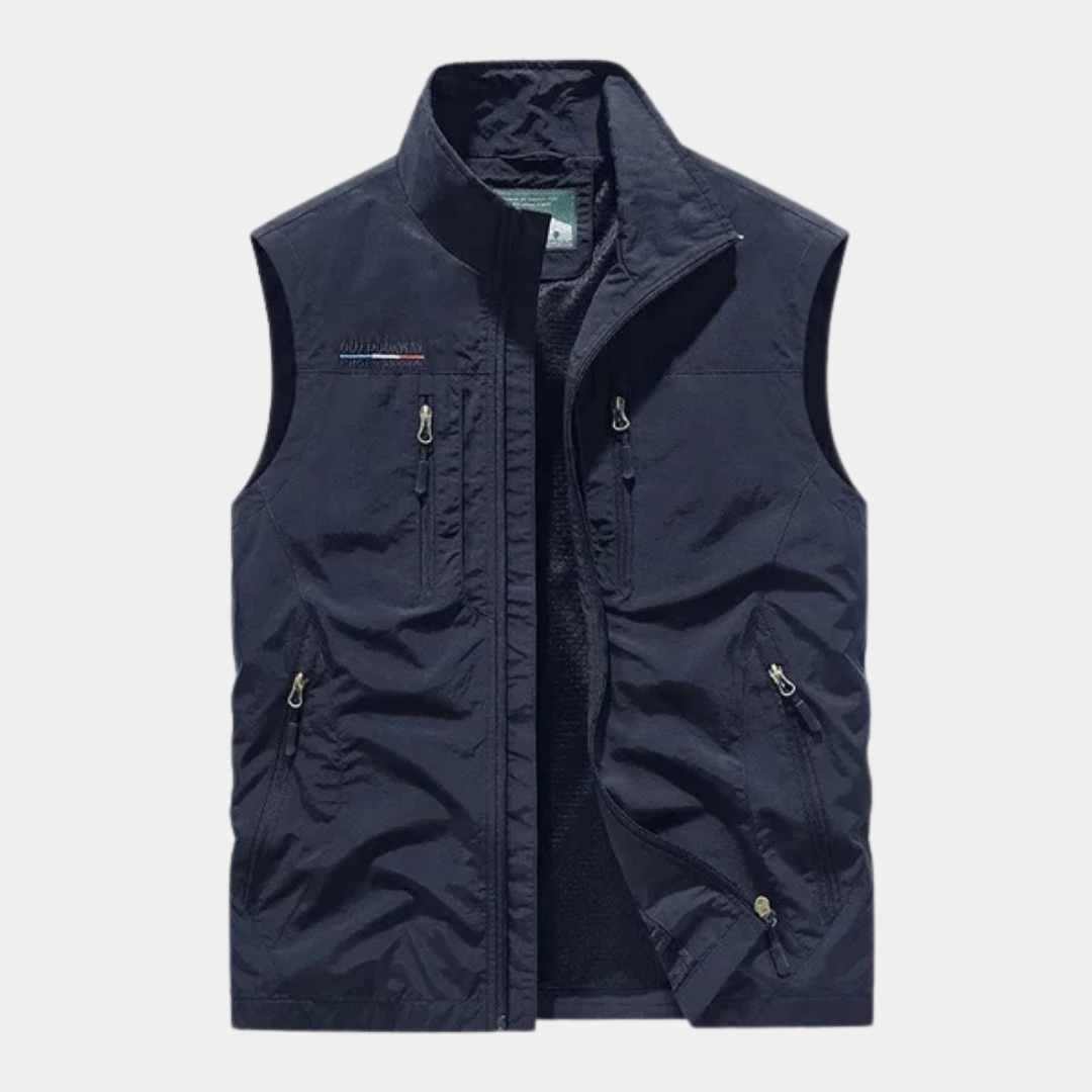 Hudson | Zip-Up Utility Vest