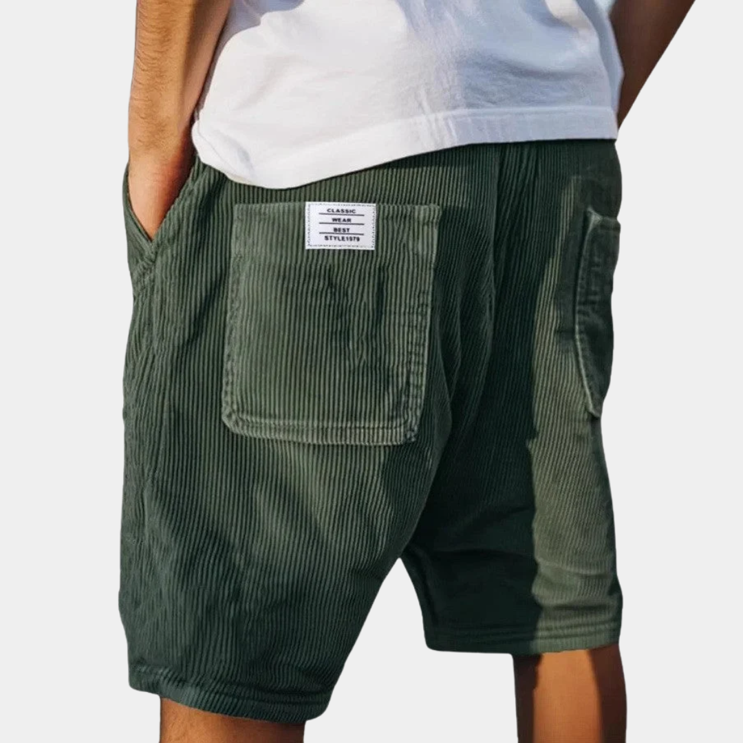 Parker | Ribbed Casual Shorts