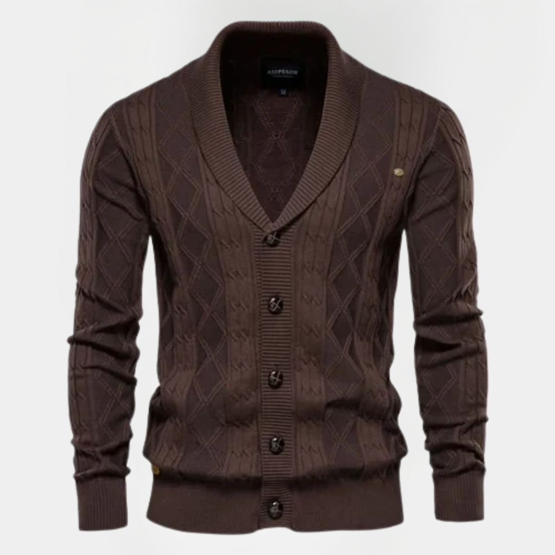 Douglas | Shawl Collar Cardigan