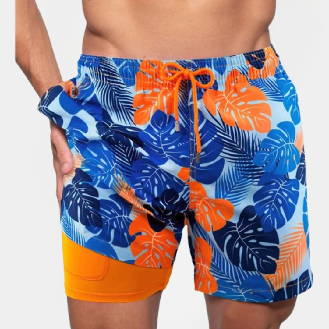 Quentin | Layered Swim Shorts