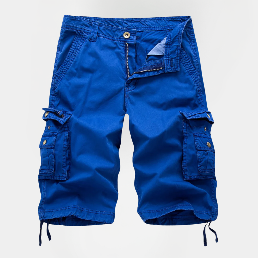 Ronan | Cotton Cargo Shorts