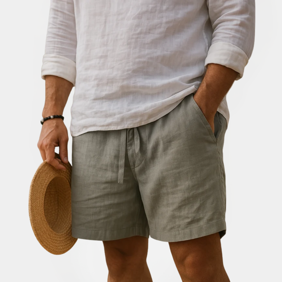 Sawyer | Relaxed Cotton Summer Shorts