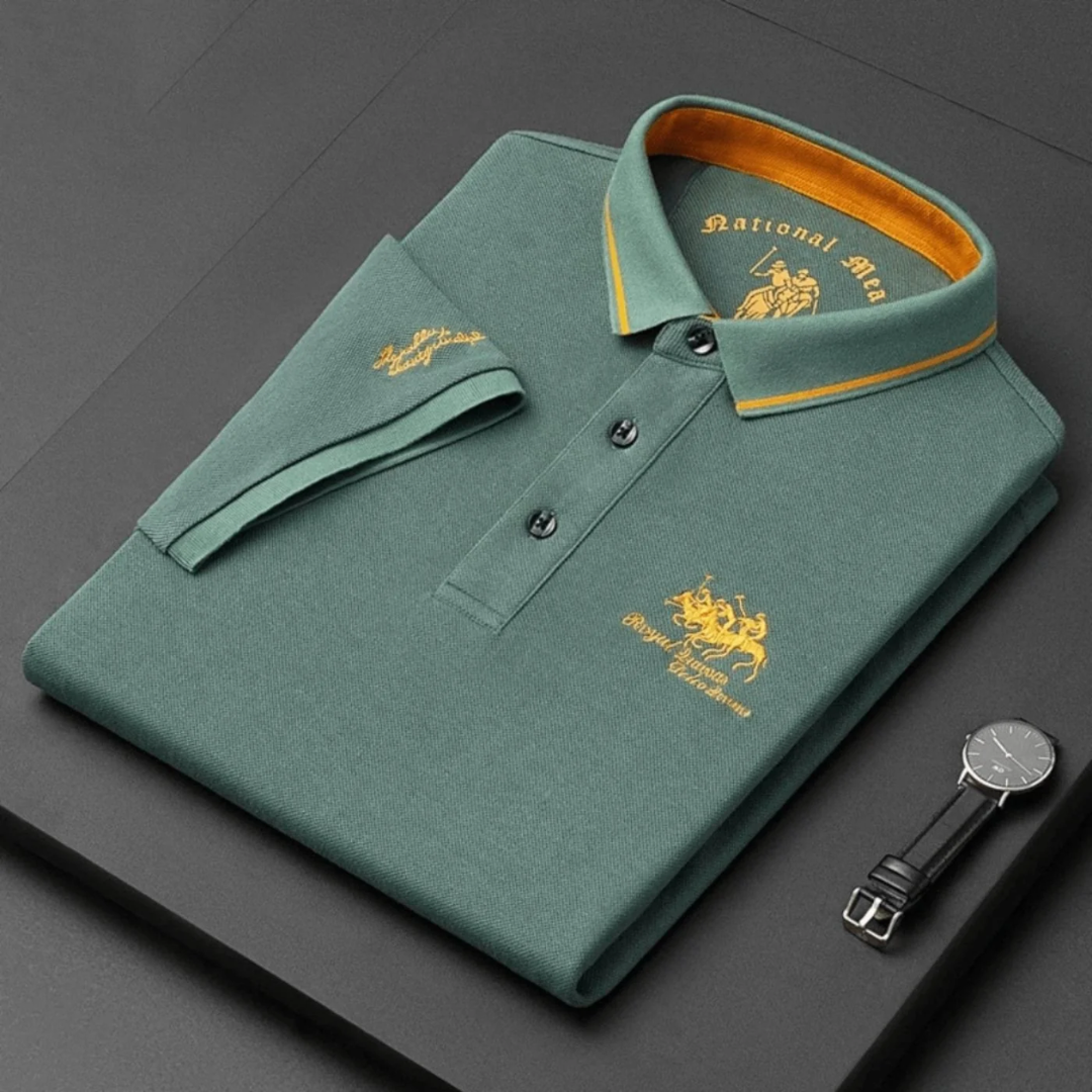 Callum | Heritage Contrast Collar Polo Shirt
