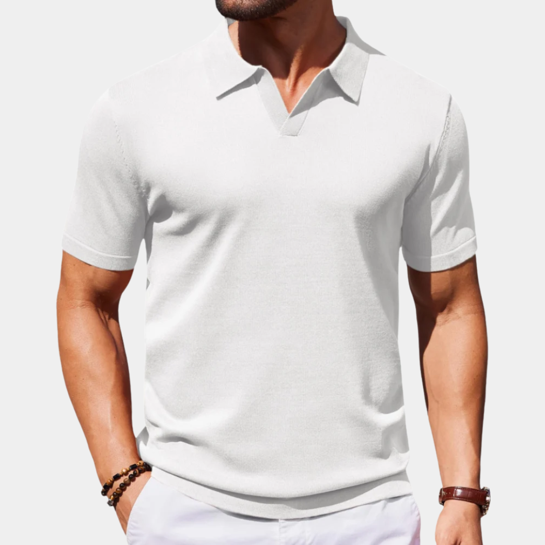 Rhys | Buttonless Polo Shirt