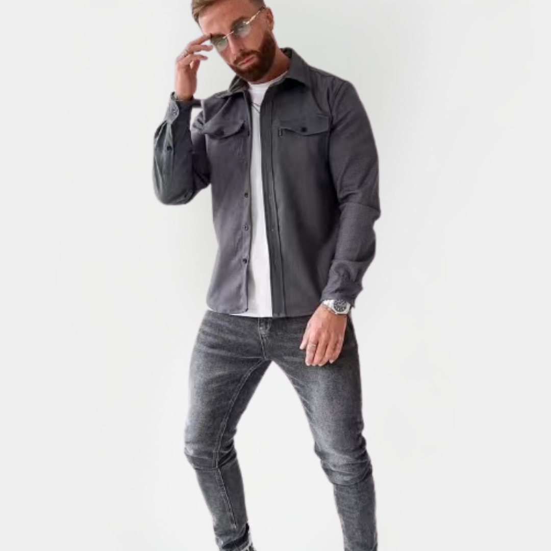 Cameron | Cotton Blend Overshirt