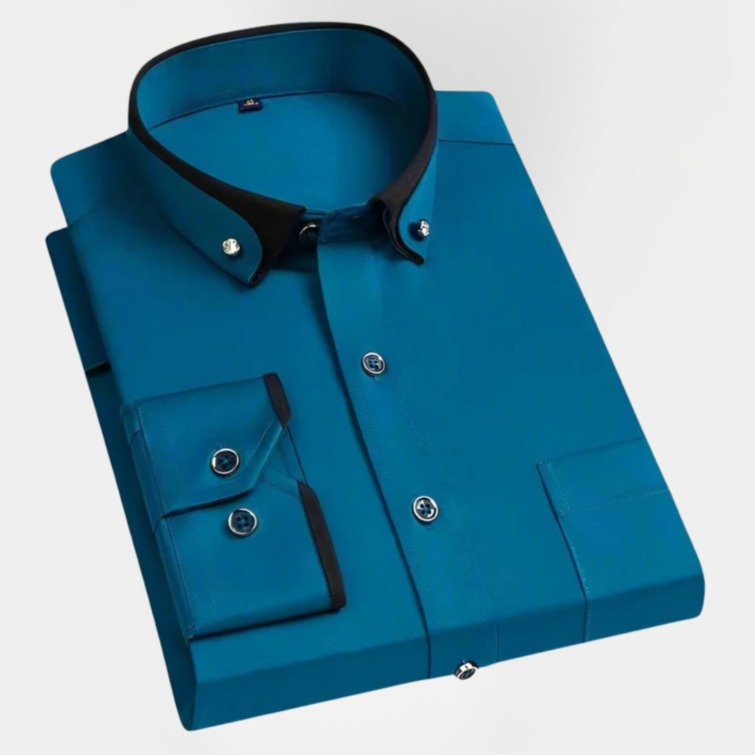 Darius | Contrast Collar Shirt