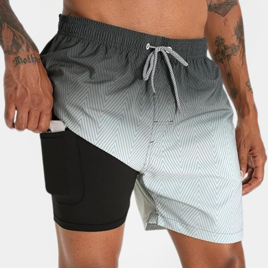 Quentin | Layered Swim Shorts
