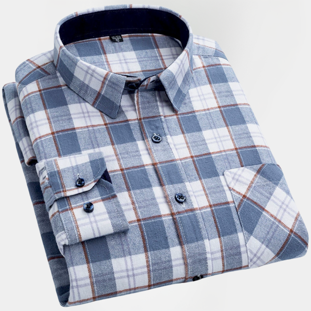 Douglas | Checked Cotton Overshirt