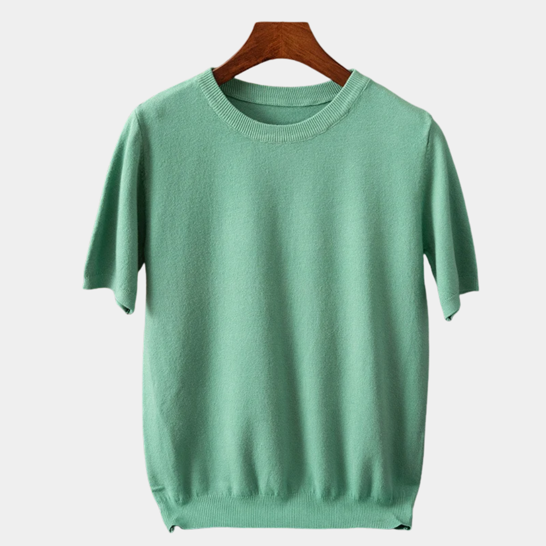 Hudson | Knitted Viscose T-Shirt