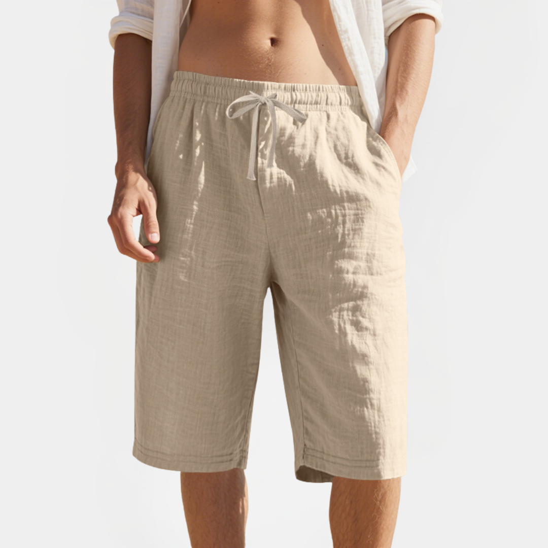 Tobias | Hemp Bermuda Shorts