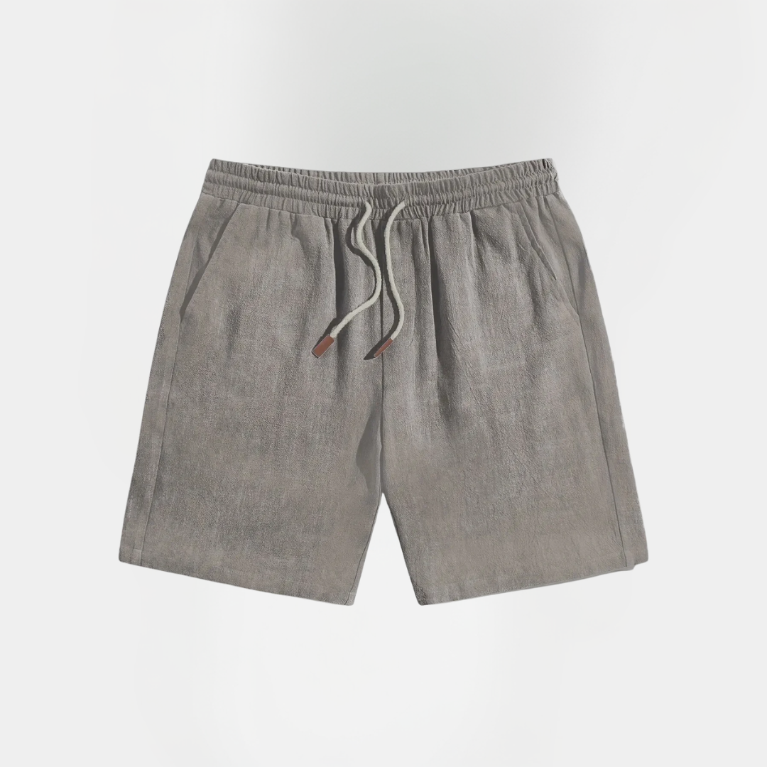 Cormac | Linen Drawstring Shorts
