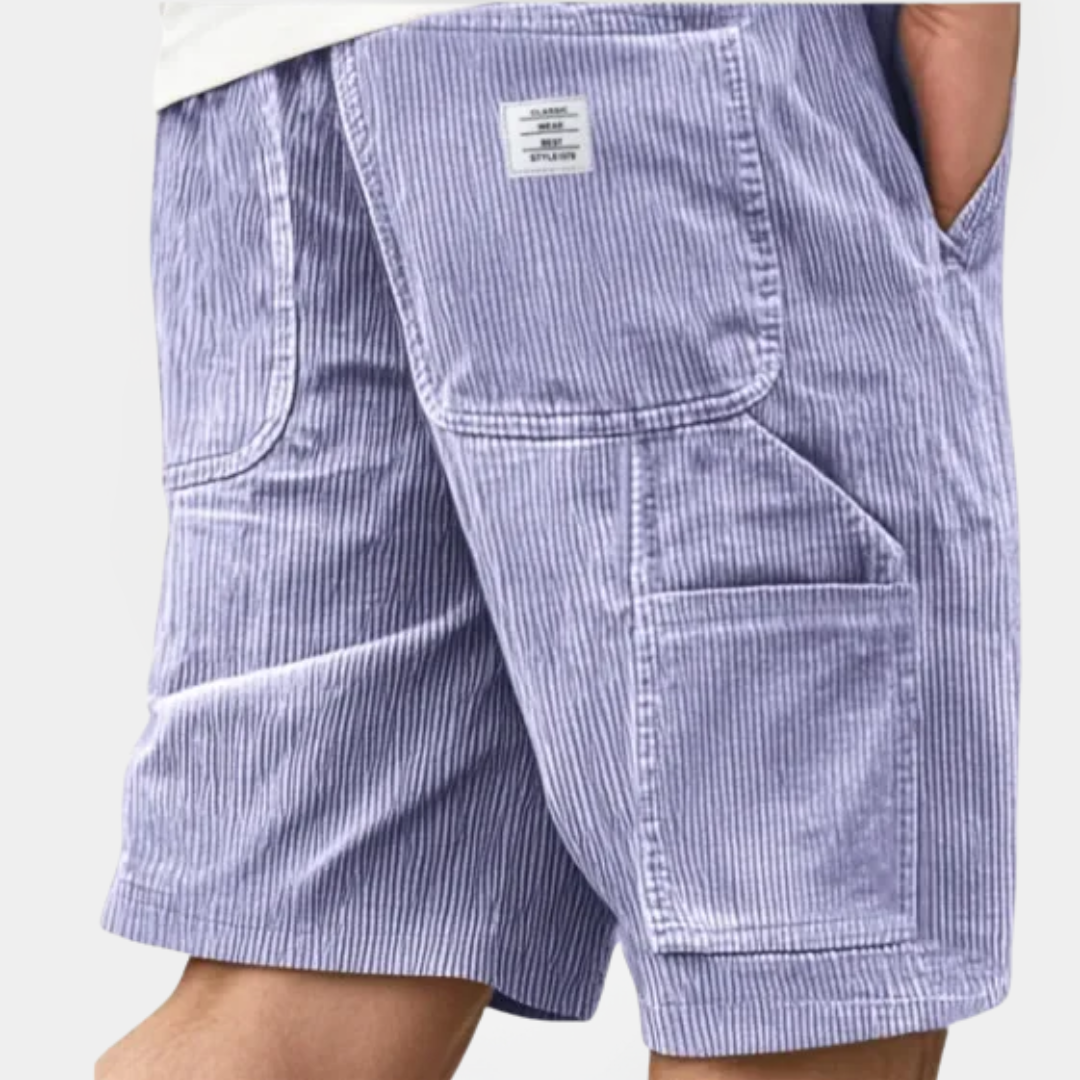 Graham | Corduroy Cargo Shorts