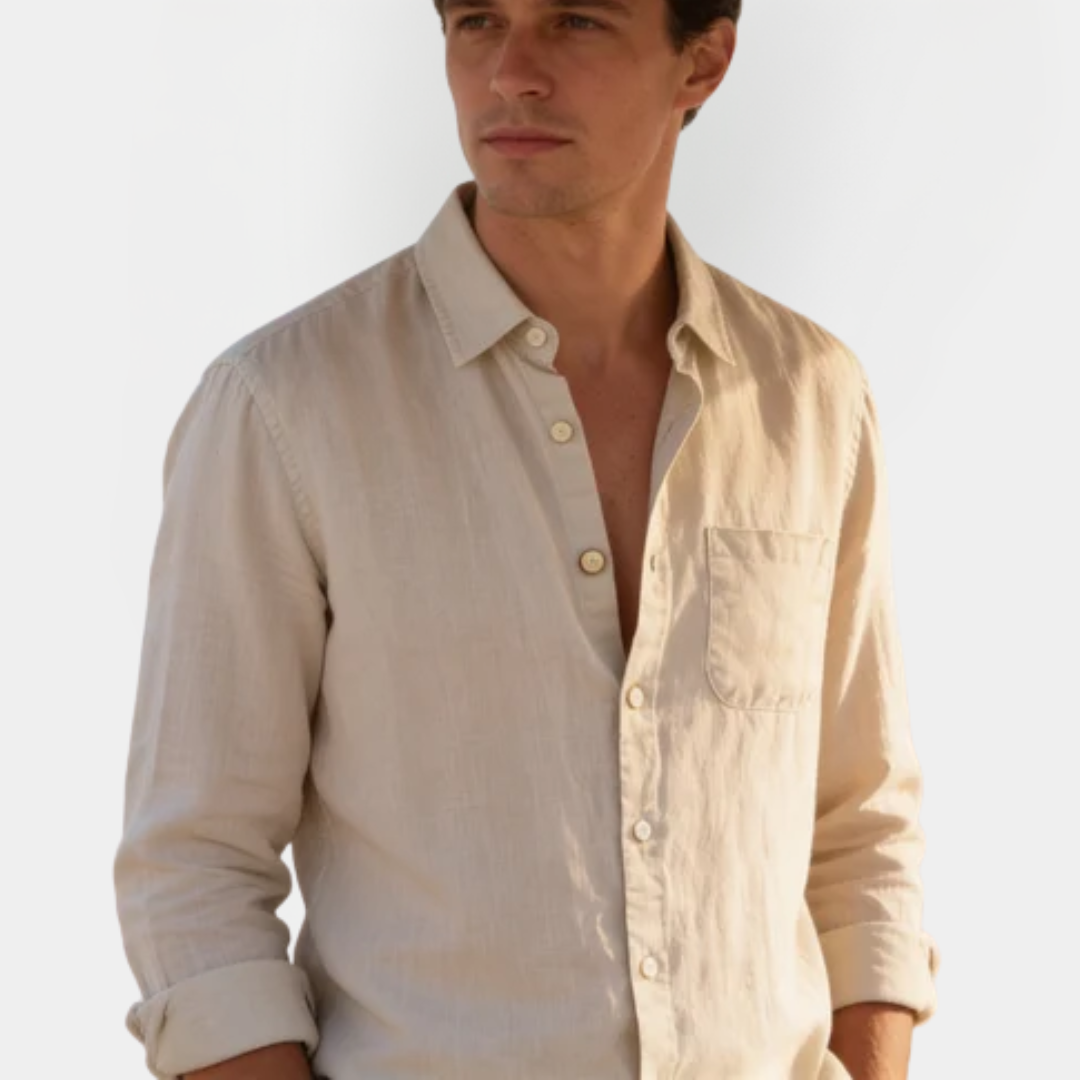 Nolan | Relaxed Long Sleeve Shirt