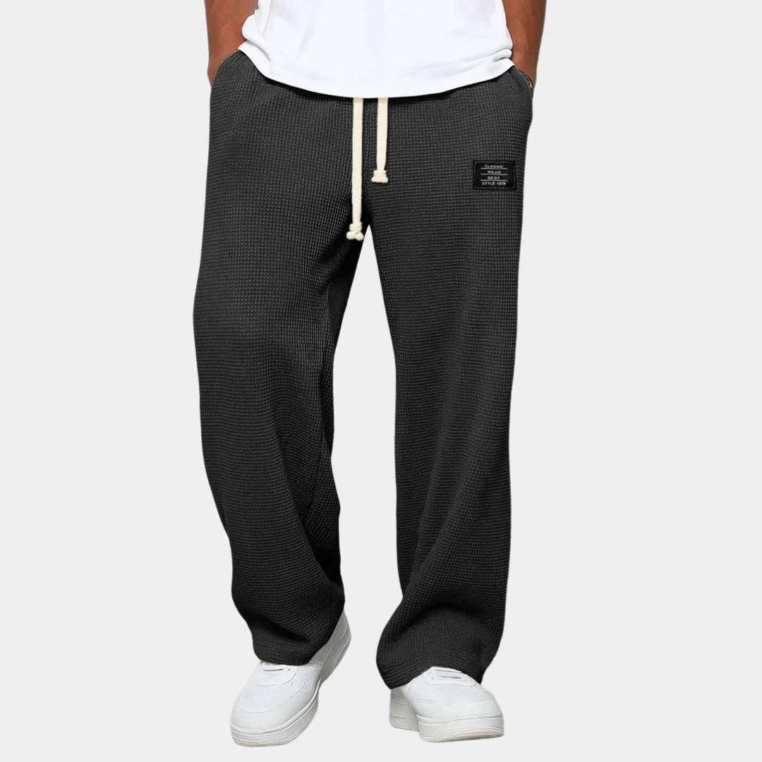 Cooper | Relaxed Textured Pants